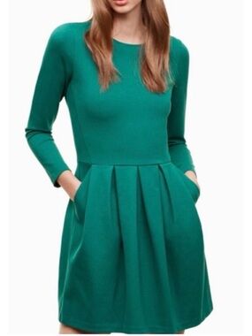 Sunday Best Long Sleeve Fit & Flare Dress Size 4